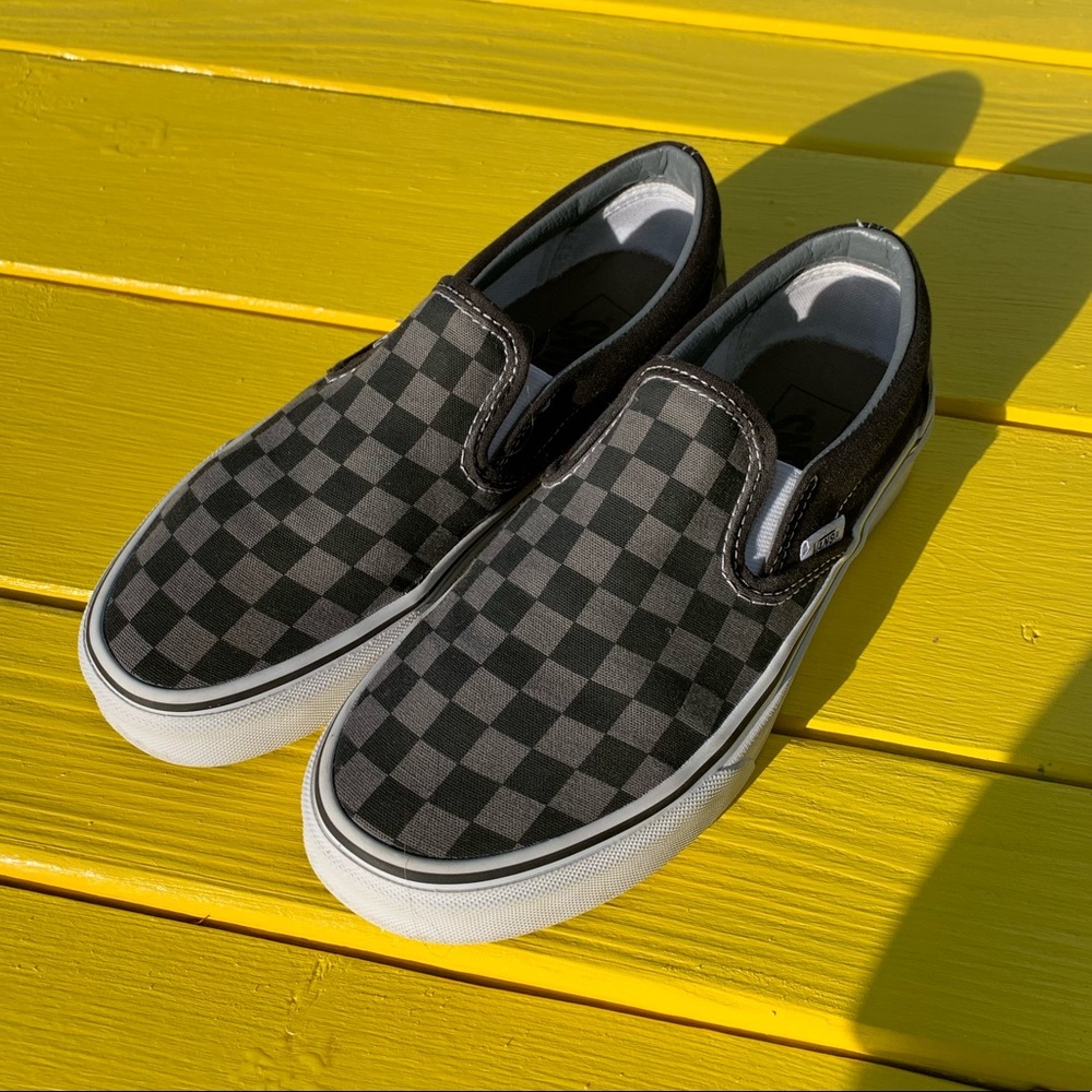 Checkered Vans